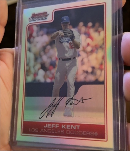 2006 Bowman Chrome #24 Jeff Kent — front