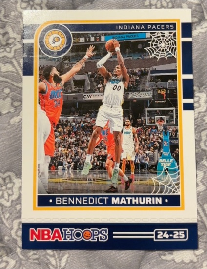 2024-25 Panini Haunted Hoops #82 Bennedict Mathurin — front