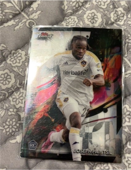 2024 Topps Finest MLS #28 Joseph Paintsil — front