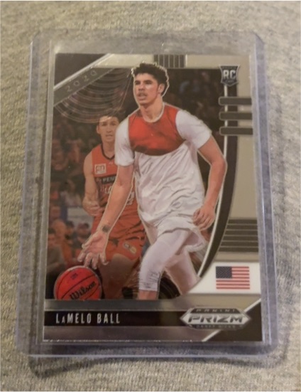 2020-21 Panini Prizm Draft Picks #43 LaMelo Ball — front