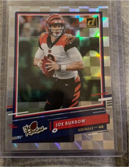 2020 Panini Donruss The Rookies #TR-JB Joe Burrow — front