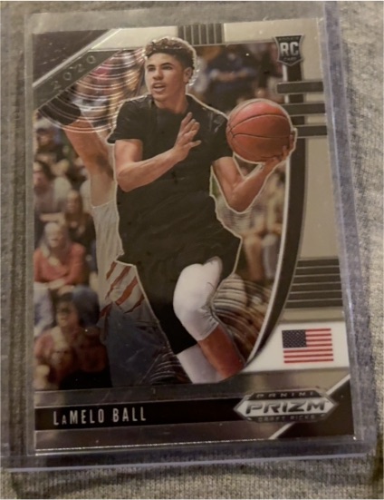 2020-21 Panini Prizm Draft Picks #3 LaMelo Ball — front