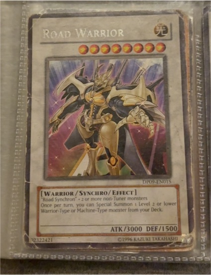 Yu-Gi-Oh! DP09-EN015 Road Warrior — front