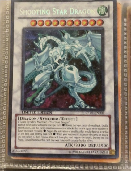 2010 Yu-Gi-Oh! CT07-EN004 Shooting Star Dragon — front
