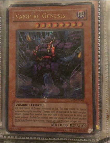 Yu-Gi-Oh! 2005 SD2-EN001 Vampire Genesis — front