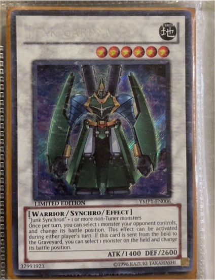 Yu-Gi-Oh! YMP1-EN006 Junk Gardna — front