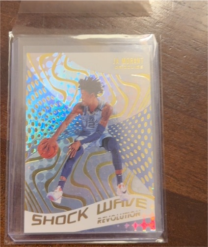 2020-21 Panini Revolution #19 Ja Morant Shock Wave — front
