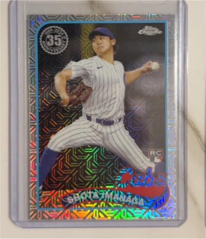 2024 Topps Series 2 1989 Topps Chrome Silver Pack Mojo #2T89C-47 Shota Imanaga — front