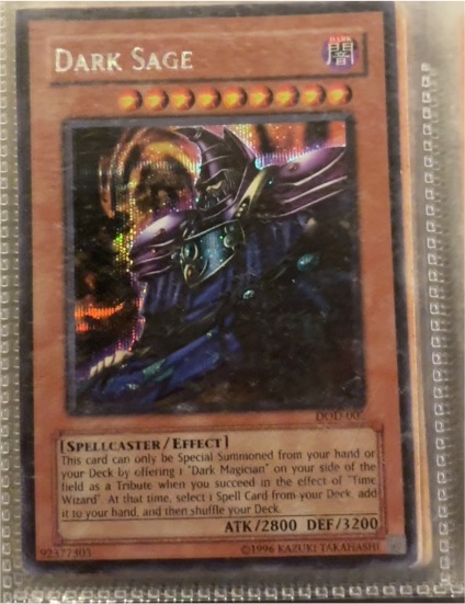 Yu-Gi-Oh! 2004 DOD-002 Dark Sage — front