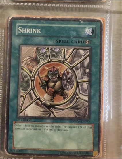 1996 Yu-Gi-Oh! #STON-ENSE2 Shrink — front