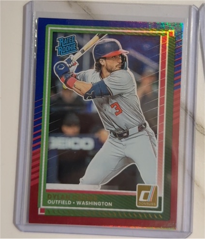 2025 Donruss #54 Dylan Crews Rated Rookie — front