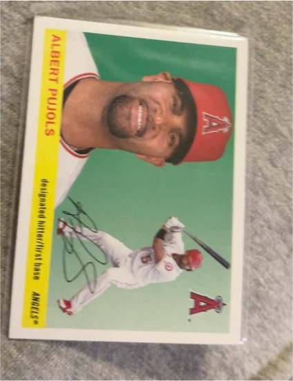 2020 Topps Archives #15 Albert Pujols Los Angeles Angels — front