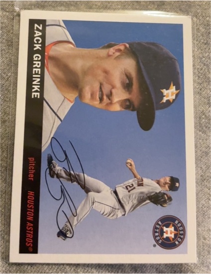 2020 Topps Archives #71 Zack Greinke Houston Astros — front