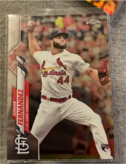 2020 Topps Chrome #162 Junior Fernandez — front