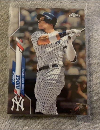 2020 Topps Chrome #50 Aaron Judge — front
