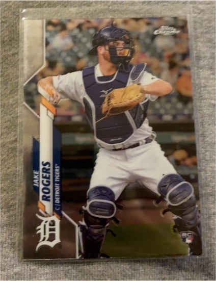 2020 Topps Chrome #47 Jake Rogers — front