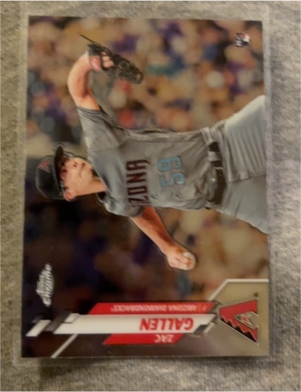 2020 Topps Chrome #132 Zac Gallen — front
