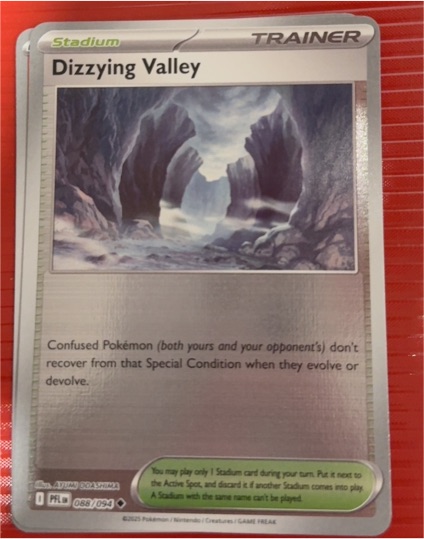 2023 Pokémon Phantasmal Flames #088 Dizzying Valley — front
