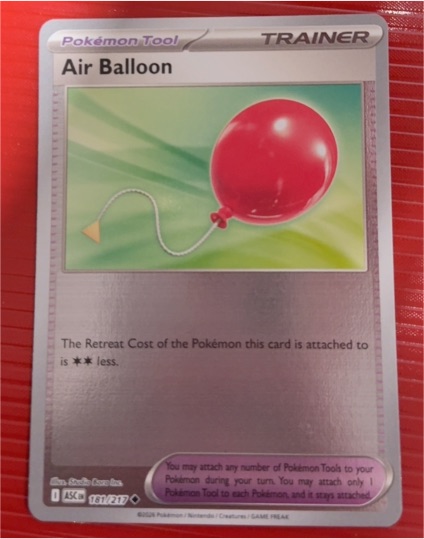 2023 Pokémon Scarlet & Violet Black Bolt #079 Air Balloon — front