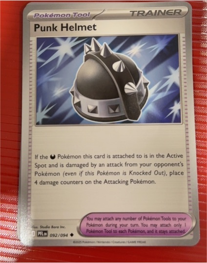 2025 Phantasmal Flames #092 Punk Helmet — front