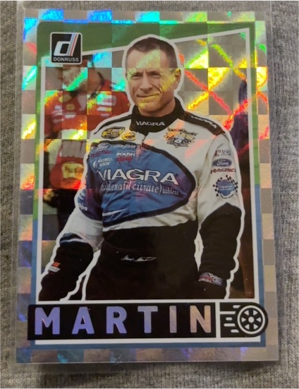 2018 Donruss Classics Cracked Ice #C13 Mark Martin — front