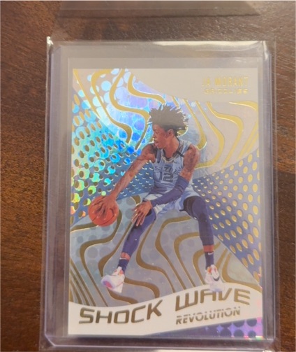 2020-21 Panini Revolution #19 Ja Morant Shock Wave — front