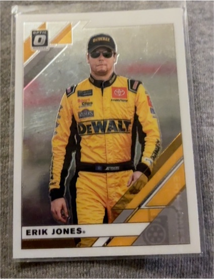 2020 Donruss Optic #33 Erik Jones — front