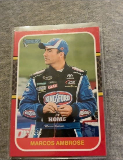 2020 Donruss Racing #173 Marcos Ambrose — front