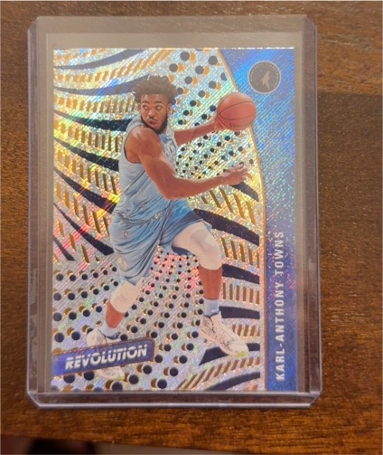 2020-21 Panini Revolution #40 Karl-Anthony Towns — front