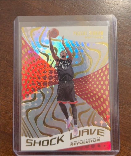 2020-21 Panini Revolution #6 Pascal Siakam Shock Wave — front