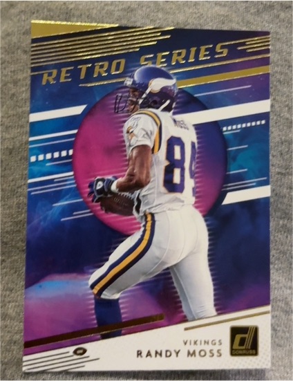 2020 Donruss Retro Series #RS-RM Randy Moss — front