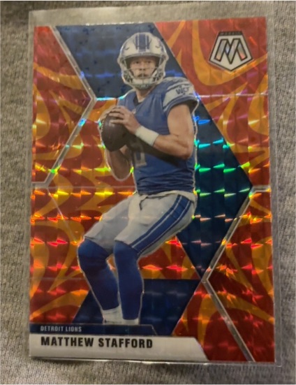2020 Panini Mosaic #72 Matthew Stafford — front
