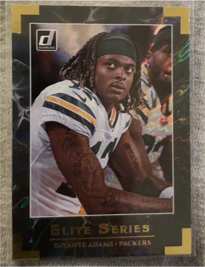 2020 Donruss Elite Series #ES-DA Davante Adams — front