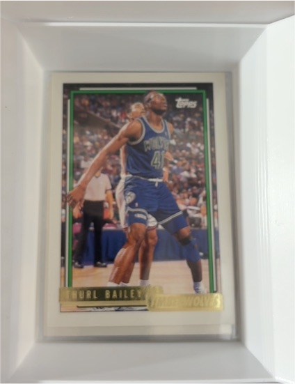 1992-93 Topps #59 Thurl Bailey — front