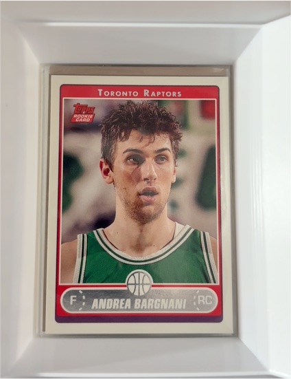 2006-07 Topps #255 Andrea Bargnani Rookie Card — front