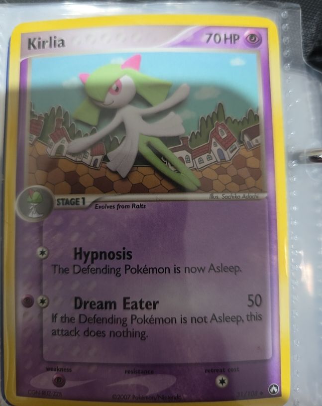 2007 Pokemon Power Keepers #31 Kirlia — front