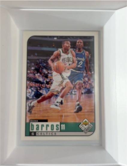1998-99 Upper Deck UD Choice #8 Dana Barros — front