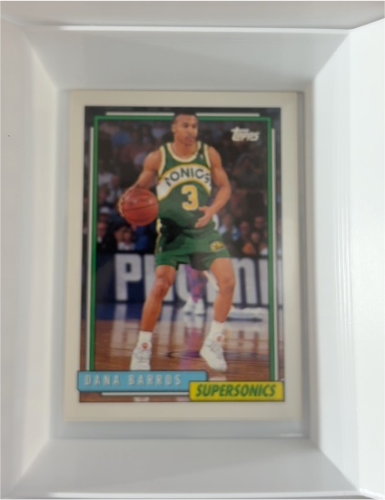 1992 Topps #58 Dana Barros — front
