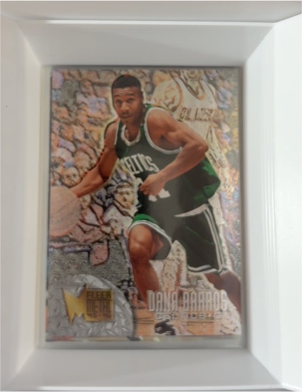 1995-96 Fleer Metal #127 Dana Barros Boston Celtics — front