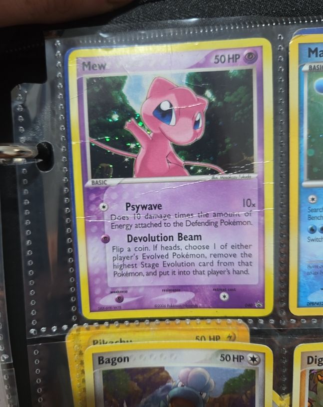 2000 Pokémon #040 Mew — front