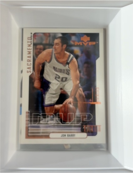2000-01 Upper Deck MVP #151 Jon Barry — front