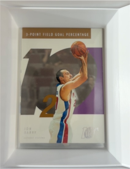 2002-03 Topps Ten #72 Jon Barry — front