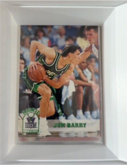 1993-94 Hoops #120 Jon Barry — front