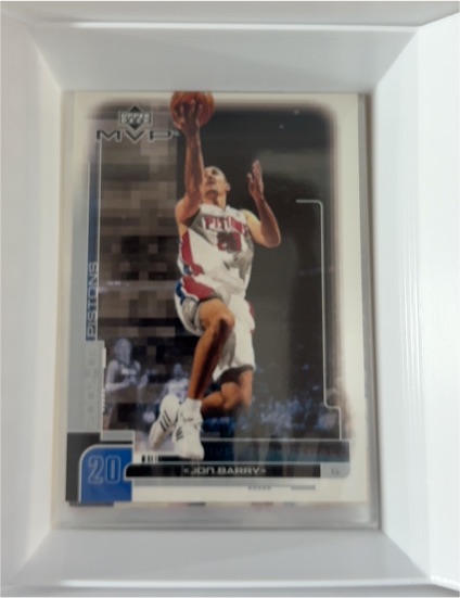 2002-03 Upper Deck MVP #20 Jon Barry — front