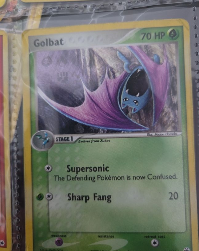 2004 Pokemon Hidden Legends #36 Golbat — front