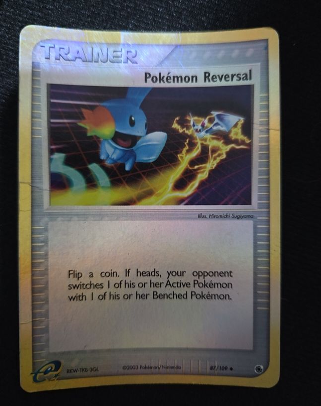 2003 Pokemon Ruby and Sapphire #87 Reversal — front