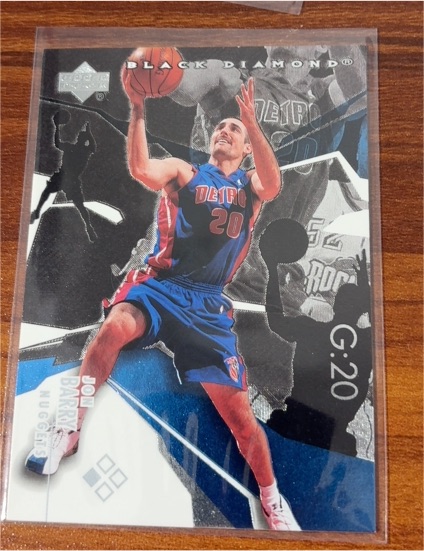 2003-04 Upper Deck Black Diamond #60 Jon Barry — front