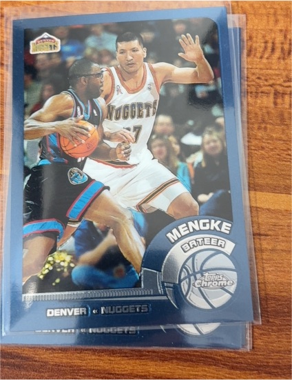 2002-03 Topps Chrome #99 Mengke Bateer — front