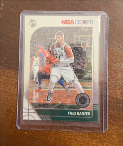 2019-20 Panini NBA Hoops Premium Stock #164 Enes Kanter — front