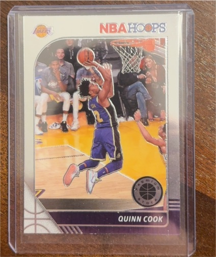 2019-20 Panini NBA Hoops Premium Stock #267 Quinn Cook — front